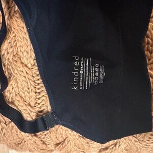 Size xl—Kindred Bravely Midnight Black Nursing and Pumping Bra